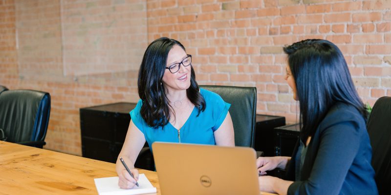 Un entretien dans une entreprise