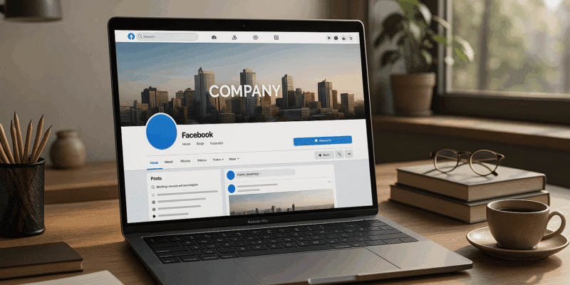 créer une page facebook pro